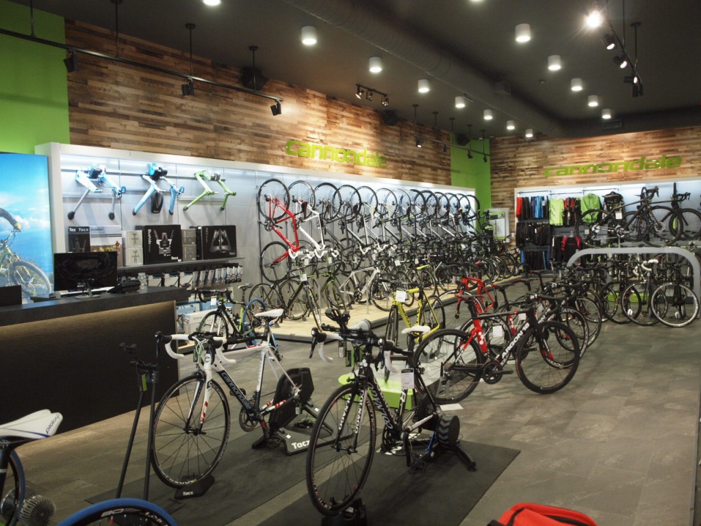 Zaraté lavigne - aménagement magasin vélos